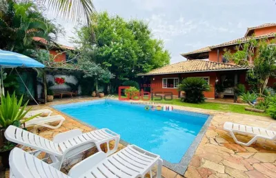 Casa com 6 dormitórios à venda, 350 m² por r$ 2.500.000,00 - loteamento portal da ferradura - armação dos búzios/rj