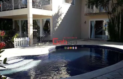 Casa com 5 dormitórios à venda, 380 m² por r$ 3.500.000 - village da ferradura - armação dos búzios/rj