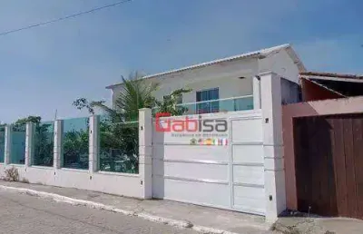 Casa com 3 dormitórios à venda, 142 m² por r$ 850.000,00 - caminho de búzios - cabo frio/rj