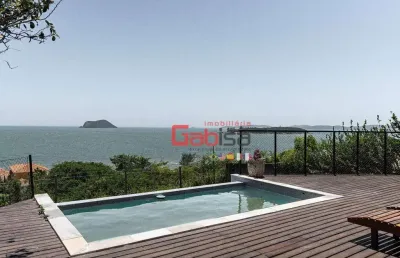 Casa com 3 suites, vista mar, mobiliada, 156 m² - venda por r$ 2.300.000 - marina - armação dos búzios/rj
