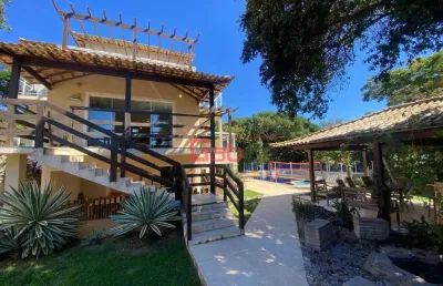 Casa com 9 suítes, 300 m² - venda por r$ 2.500.000 - marina - armação dos búzios/rj