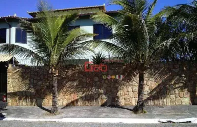 Casa com 4 dormitórios à venda, 566 m² por r$ 1.280.000,00 - foguete - cabo frio/rj