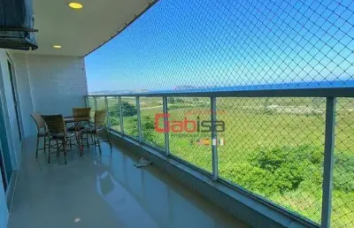 Apartamento com 2 dormitórios à venda, 95 m² por r$ 750.000,00 - braga - cabo frio/rj