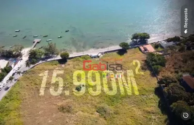 Terreno à venda, 15990 m² por r$ 7.500.000,00 - praia do sudoeste - são pedro da aldeia/rj