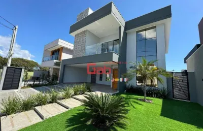 Casa com 4 dormitórios à venda, 381 m² por r$ 1.980.000,00 - guriri - cabo frio/rj