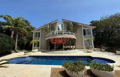 Casa com 6 dormitórios à venda, 748 m² por r$ 5.800.000,00 - pr ferradura - armação dos búzios/rj