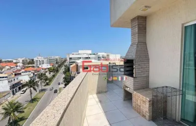 Cobertura com 4 dormitórios à venda, 130 m² por r$ 1.100.000,00 - braga - cabo frio/rj