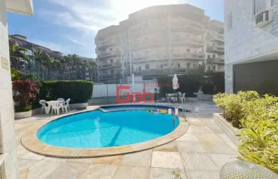 Apartamento com 3 dormitórios à venda, 128 m² por r$ 1.200.000,00 - praia do forte - cabo frio/rj