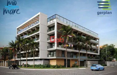 Apartamento com 1 dormitório à venda, 38 m² por r$ 440.000,00 - prainha - arraial do cabo/rj