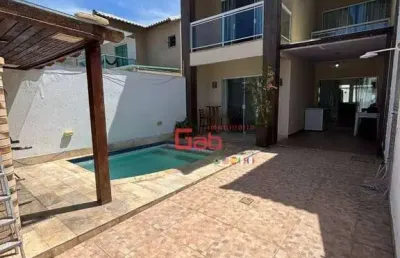 Casa com 4 dormitórios à venda, 153 m² por r$ 950.000,00 - portinho - cabo frio/rj