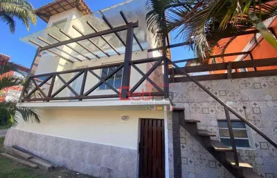 Casa com 3 quartos e espaço privativo de lazer à venda, em condomínio com piscina, 150 m² por r$ 459.000 - rasa - armação dos búzios/rj