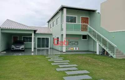 Casa com 2 dormitórios à venda, 171 m² por r$ 390.000,00 - balneário das conchas - são pedro da aldeia/rj