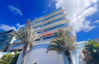 Apartamento com 3 dormitórios à venda, 150 m² por r$ 1.000.000,00 - algodoal - cabo frio/rj