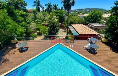 Mansão de alto padrão na ferradura, búzios – casa com 6 suítes e vista maravilhosa