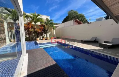 Casa com 4 dormitórios à venda, 710 m² por r$ 4.800.000,00 - passagem - cabo frio/rj