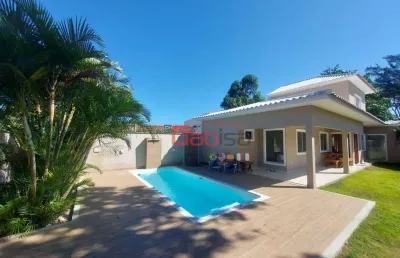 Casa com 3 dormitórios, 179 m² - venda por r$ 980.000,00 ou aluguel por r$ 8.000,00/mês - estação - são pedro da aldeia/rj