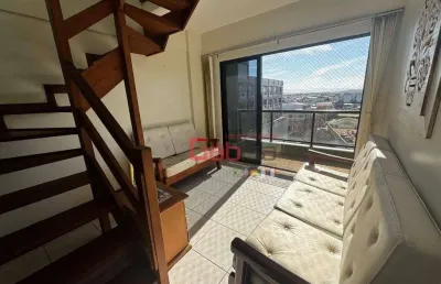 Cobertura com 3 dormitórios, 105 m² - venda por r$ 750.000,00 ou aluguel por r$ 4.590,00/mês - vila nova - cabo frio/rj
