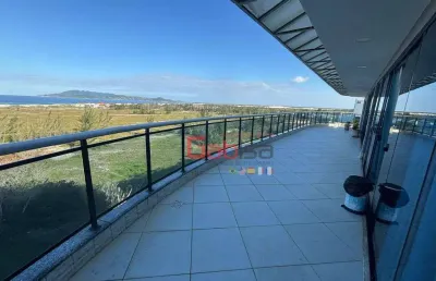 Cobertura com 4 dormitórios para alugar, 120 m² por r$ 8.000,01/mês - braga - cabo frio/rj