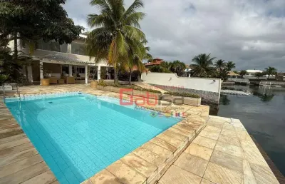 Casa com 5 dormitórios, 720 m² - venda por r$ 8.000.000,00 ou aluguel por r$ 23.100,00/mês - são bento - cabo frio/rj