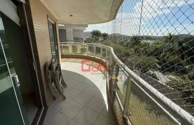 Apartamento com 3 dormitórios à venda, 170 m² por r$ 1.500.000,00 - passagem - cabo frio/rj