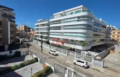 Apartamento com 2 dormitórios à venda, 75 m² por r$ 350.000 - praia do forte - cabo frio/rj