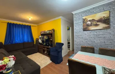 Apartamento para venda em mauá, jardim estrela, 2 dormitórios, 1 banheiro, 1 vaga