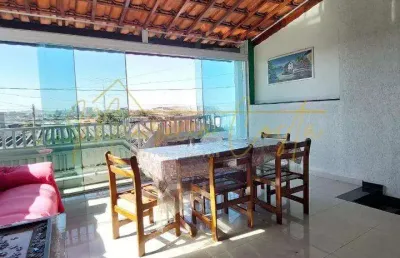 Casa para venda em santo andré, parque erasmo assunção, 2 dormitórios, 1 suíte, 2 banheiros, 2 vagas