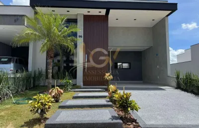 Casa em condomínio fechado com 3 quartos à venda no Loteamento Park Gran Reserve, Indaiatuba 