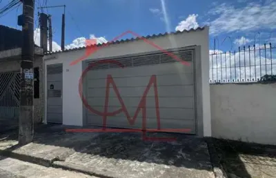 Casa para venda em mauá, jardim mauá, 2 dormitórios, 1 banheiro, 3 vagas