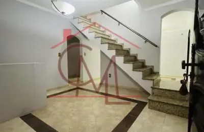 Casa comercial para locação em mauá, jardim pilar, 3 dormitórios, 3 suítes, 5 banheiros