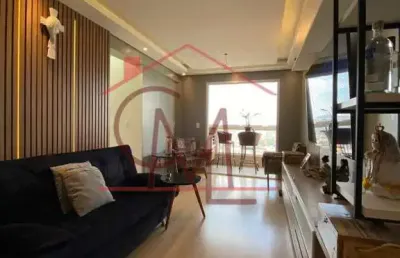 Apartamento para venda em mauá, vila guarani, 3 dormitórios, 1 suíte, 2 vagas