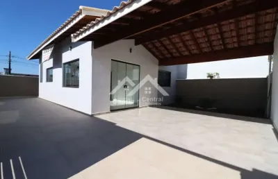 Casa nova a venda em peruíbe com 2 quartos localizada no bairro barra de jangada