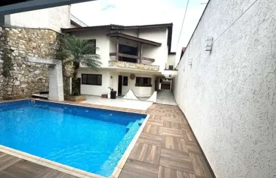 Casa com 4 quartos para alugar na rua jaguari, 721, campestre, santo andré, 497 m2 por r$ 23.000