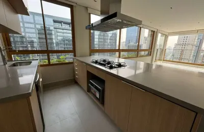Apartamento com 3 quartos para alugar na rua joaquim floriano, 1125, itaim bibi, são paulo, 147 m2 por r$ 30.000