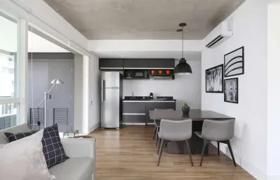 Apartamento com 1 quarto para alugar na rua jean peltier, 311, cidade monções, são paulo, 63 m2 por r$ 4.800