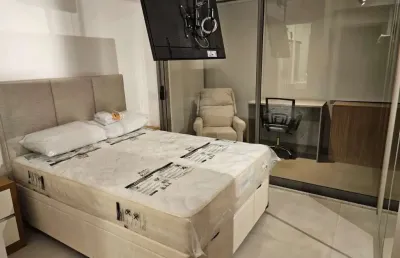 Apartamento com 1 quarto para alugar na rua alves guimarães, 287, pinheiros, são paulo, 25 m2 por r$ 4.000