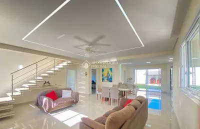 Casa em condomínio fechado com 3 quartos à venda na rodovia joão gualberto soares, 1836, ingleses do rio vermelho, florianópolis, 240 m2 por r$ 2.140.000
