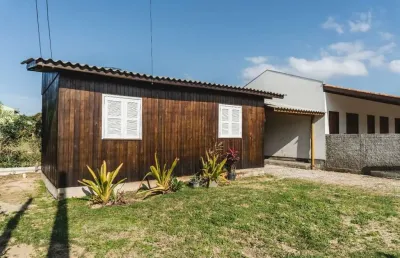 Casa com 1 quarto à venda na geral de ibiraquera, s/n, 205, ibiraquera, imbituba, 54 m2 por r$ 187.000
