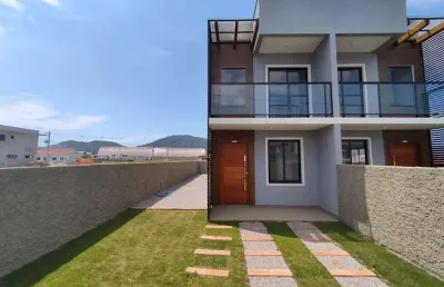 Casa com 2 quartos à venda na joão silvério de araújo, 90, povoado de nova brasília, imbituba, 83 m2 por r$ 399.000