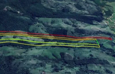 Terreno à venda na geral aratingauba, 0001, aratingauba, imaruí, 400000 m2 por r$ 2.000.000