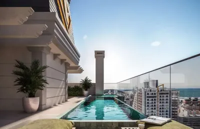 Apartamento com 3 quartos à venda na aberlado calil bulos, 23, centro, laguna, 134 m2 por r$ 1.865.000