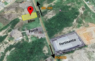 Terreno comercial à venda na manoel florentino machado, 1707, centro, imbituba, 3200 m2 por r$ 4.800.000
