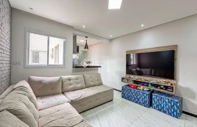 Cobertura com 2 quartos à venda na rua são geraldo, 29, vila scarpelli, santo andré, 110 m2 por r$ 583.000