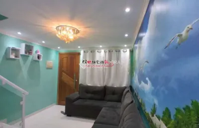 Casa em condomínio fechado com 2 quartos à venda na estrada do pedroso, 1340, jardim santo andré, santo andré, 70 m2 por r$ 280.000