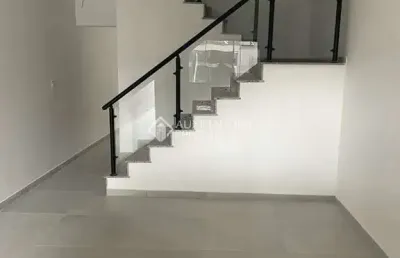 Casa em condomínio fechado com 3 quartos à venda na maomé, 77, vila alto de santo andré, santo andré, 100 m2 por r$ 668.000