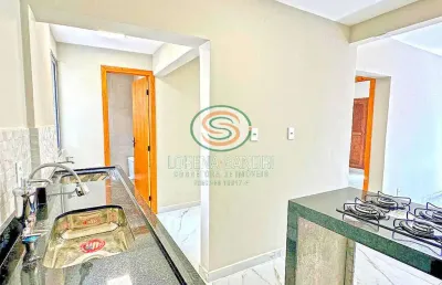 Apartamento 1 suíte + 1 banheiro, reformado, quadra mar em jardim camburi