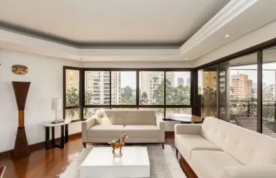 Apartamento tipo para venda em paraíso do morumbi com 4 quartos, sendo 2 suítes, 285m²