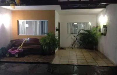 Casa com 3 dormitórios à venda, 90 m² por r$ 390.000,00 - jardim nossa senhora aparecida - cuiabá/mt