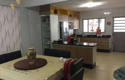 Casa com 2 dormitórios à venda, 125 m² por r$ 490.000,00 - parque cuiabá - cuiabá/mt