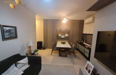 Apartamento com 3 dormitórios à venda, 125 m² por r$ 800.000,00 - jardim guanabara - cuiabá/mt